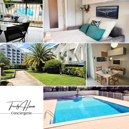 T2 Avec Terrasse & Piscine, A 10 Min, Parking Apartament *